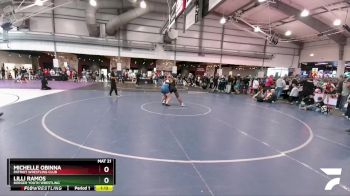165 lbs Quarterfinal - Michelle Obinna, Patriot Wrestling Club vs Lilli Ramos, Borger Youth Wrestling