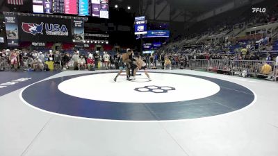 157 lbs Champ. Rd Of 128 - Weston Emmons, PA vs David Daniels, CA