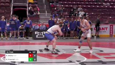 189 lbs Qtr-finals - Ryan Welka, Fort Leboeuf vs Nick Presnell, Chestnut Ridge