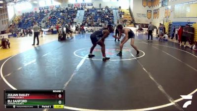 175 Blue Round 1 - Eli Sanford, Camden County vs Julian Dailey, Camden County