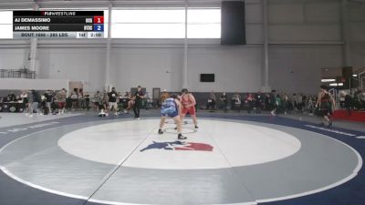 285 lbs Cons. Quarters - AJ DeMassimo, Ohio Crazy Goats vs James Moore, Beat The Streets Cleveland