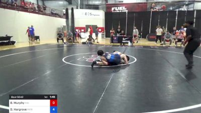 65 kg Round Of 128 - Benjamin Murphy, Viking Wrestling Club (IA) vs Dominic Hargrove, Patriot Elite Wrestling Club