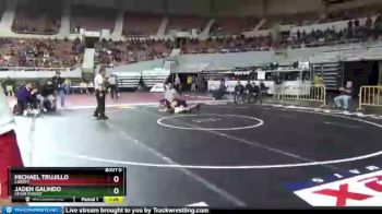 D1-132 lbs Semifinal - JADEN GALINDO, Cesar Chavez vs Michael Trujillo, Liberty