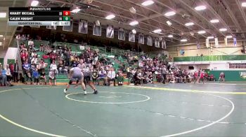 165 lbs Quarterfinal - Calek Knight, Lake (Uniontown) vs Khary McCall, Springboro