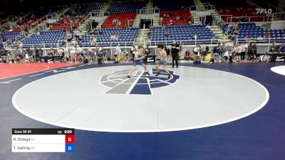 126 lbs Cons 32 #1 - Robert Ortega, NV vs Tanner Halling, MD