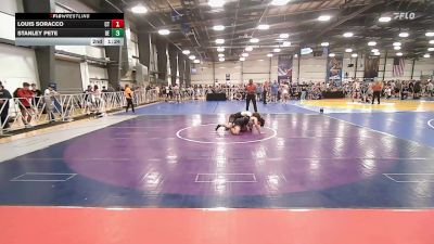 160 lbs Consi Of 16 #1 - Louis Soracco, CT vs Stanley Pete, DE