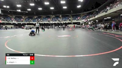 105 lbs Cons. Round 3 - Angelina Nettey, Plainfield East vs Londyn Lloyd, Antioch