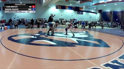 126 lbs Champ. Round 2 - Liam Bentley, Virginia Team Predator vs Samuel Duarte, New Kent Youth Wrestling