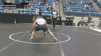 149 lbs Champ. Round 1 - Anthony Santos, Keiser University vs Thomas Vasquez, Friends University