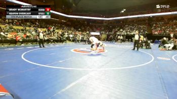 138 Class 4 lbs 5th Place Match - Brady McMurtry, Hickman vs Keaton Overcast, Republic