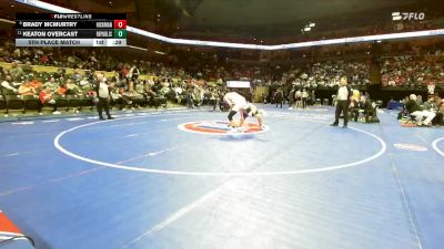 138 Class 4 lbs 5th Place Match - Brady McMurtry, Hickman vs Keaton Overcast, Republic