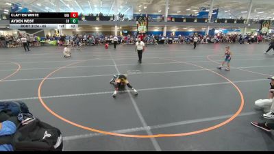 65 lbs Cons. Round 2 - Ayden West, Unattached vs Clayten White, Unattached