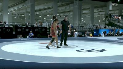 57 kg Quarters - Amanda Martinez, Cardinal WC / Titan Mercury Wrestling Club vs Anna DiCugno, Tarleton Wrestling Club