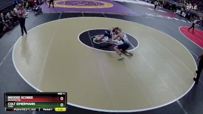 Quarterfinal - Colt Eimermann, York vs Brodee Scobee, Bennington
