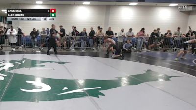 120 lbs Round Of 16 - Case Bell, IN vs Alex Rozas, LA