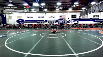 130 lbs Champ. Round 1 - Victoria Melgoza, Martin Luther King vs Sara Garcia, Murrieta Mesa