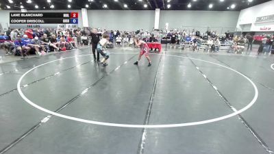 165 lbs Lane Blanchard, Team Michigan Blue vs Cooper Driscoll, Ohio Gray