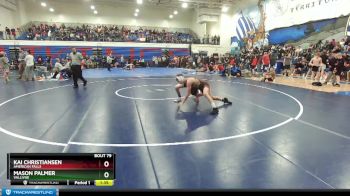 113 lbs Champ. Round 1 - Kai Christiansen, American Falls vs Mason Palmer, Vallivue