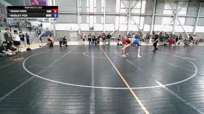 150 lbs 1st Place Match - Isaiah Rios, Toppenish USA Wrestling Club vs Wesley Fox, Mat Demon Wrestling Club