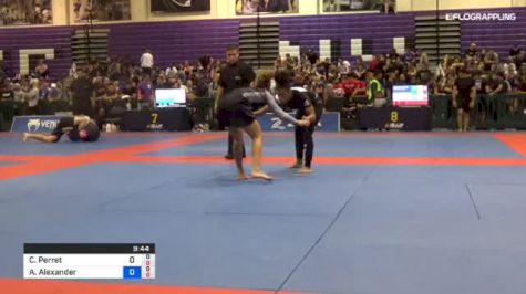 Catherine Perret vs Aarae Alexander 2018 Pan Jiu-Jitsu IBJJF No Gi Championship