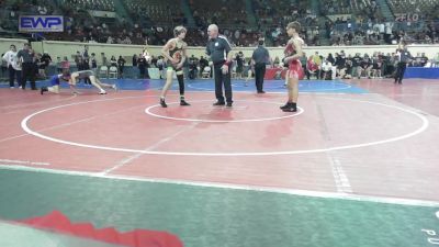 110 lbs Quarterfinal - Lucas Jellison, Yukon vs Levi Wheeler, Norman North