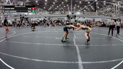 126 lbs Round 2 (8 Team) - Cory Bardua, Prime WC White vs Isaiah May, The Plumbers