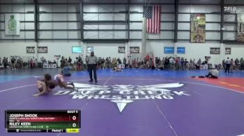 113 lbs Round 3 (4 Team) - JOSEPH SHOOK, NORTH CAROLINA WRESTLING FACTORY - RED vs Riley Keen, LEXINGTON WRESTLING CLUB
