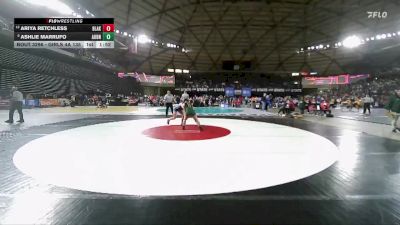 Girls 4A 135 lbs Champ. Round 2 - Ashlie Marrufo, Auburn (Girls) vs Ariya Retchless, Bonney Lake (Girls)