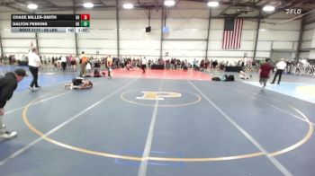 95 lbs Quarterfinal - Chase Miller-Smith, OH vs Dalton Perkins, OK