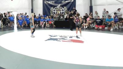 27 kg Semifinal - Madison Vigil, Mat Demon - W vs Nara Jackson, MGW Monkey Business - W