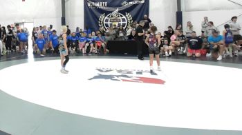 27 kg Semifinal - Madison Vigil, Mat Demon - W vs Nara Jackson, MGW Monkey Business - W