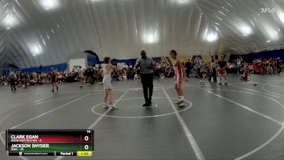 110 lbs Round 5 (8 Team) - Jackson Snyder, DWA vs Clark Egan, Noah Mattin`s WA