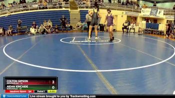 150 lbs Round 1 (4 Team) - Colton Gipson, Brownsburg vs Aidan Kincaide, Noblesville