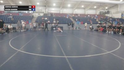 126 lbs Joshua Garcia, California Silver vs Jaxon Hansen, Idaho
