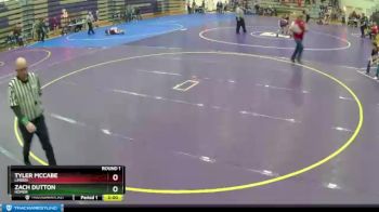 135 lbs Round 1 - Tyler McCabe, Linden vs Zach Dutton, Homer