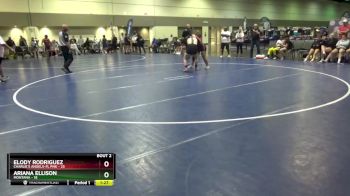 155 lbs Round 1 (6 Team) - Ariana Ellison, Montana vs Elody Rodriguez, Charlie`s Angels-FL Pnk