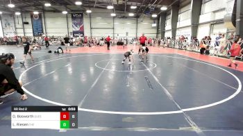 56 lbs Rr Rnd 2 - Owen Bosworth, Quest School Of Wrestling ES vs Leo Riesen, The Fort Hammers