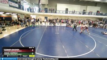 125 lbs Semifinal - Nixon Canfield, Sanderson Wrestling Academy vs Gunner Knudsen, Sanderson Wrestling Academy