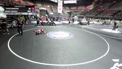 82 lbs Cons. Round 2 - Titus Bingham, Sacramento Wrestling Bears vs Grant Barnell, Merced Bears Wrestling Club