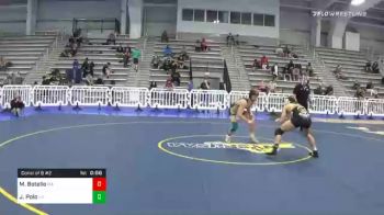 126 lbs Consolation - Mark Botello, MA vs Jackson Polo, NY