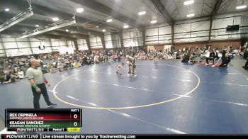 49 lbs 1st Place Match - Keagan Sanchez, Sanderson Wrestling Academy vs Rex Orpinela, Shootbox Wrestling Club