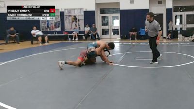 134 lbs Final - Preston Smilyk, Carpe Diem - HSC vs Simon Rodriguez, GPS Blue - HSC