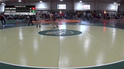157 lbs Champ. Round 2 - Tommy Reed, Unattached vs Lane Button, Central Michigan