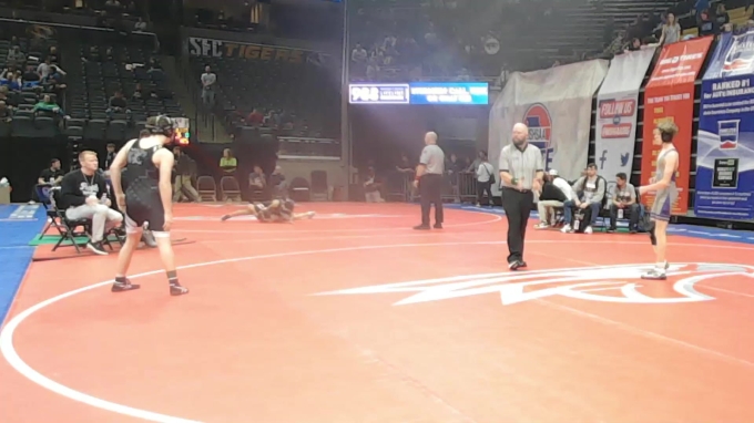 113 Class 3 lbs Cons. Round 1 - Gus Knott, Pacific vs Brandon Gerhardt ...