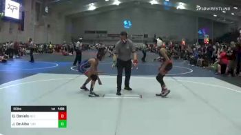 90 lbs Consi Of 4 - David Daniels, So Cal Grappling vs Jeremy De Alba, Tuff Kidz