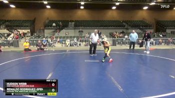53 lbs Round 2 - Renaldo Rodriguez-Spencer, Hammer Time Wrestling Academy vs Hudson Webb, High Altitude Wrestling Club