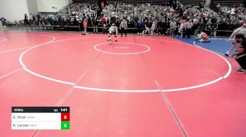 123 lbs Final - Saige Olver, Mat Assassins vs Riley Lerner, Orchard South WC