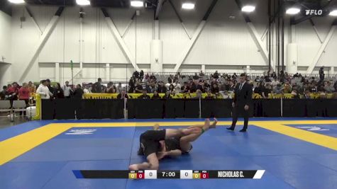 NICHOLAS C. vs TRISTON BROOKS 2024 World IBJJF Jiu-Jitsu No-Gi Championship