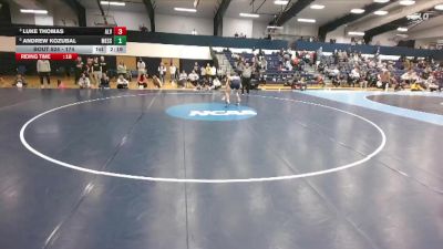 174 lbs 3rd Place Match - Andrew Kozubal, Messiah vs Luke Thomas, Alvernia