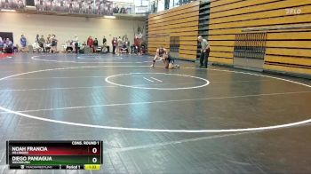 144 lbs Cons. Round 1 - Noah Francia, Hillsboro vs Diego Paniagua, Woodburn